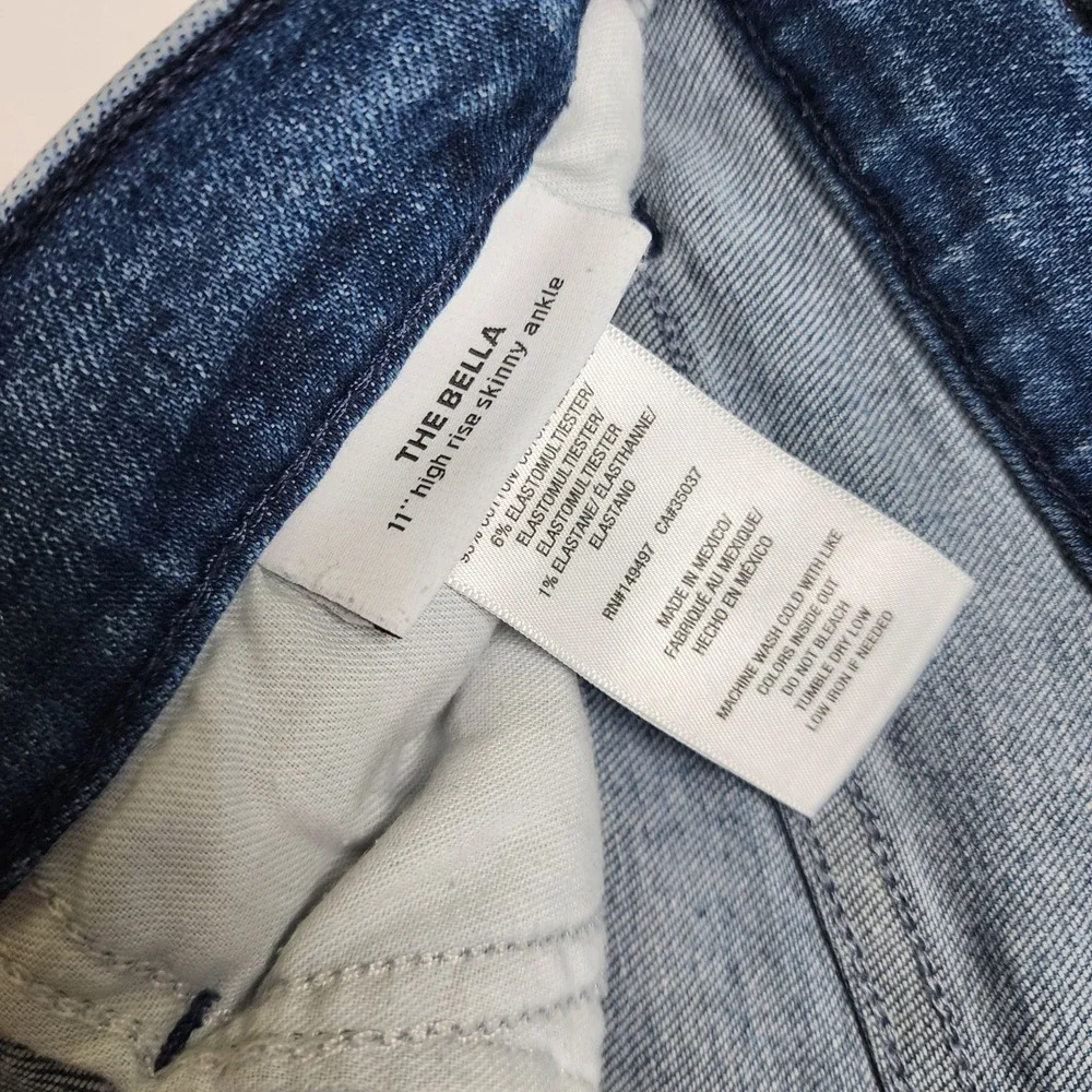 Joes Jeans Womens The Bella High Rise Skinny Ankle Jeans Size 30 Mojave Wash
